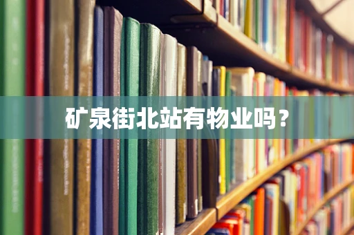 矿泉街北站有物业吗？