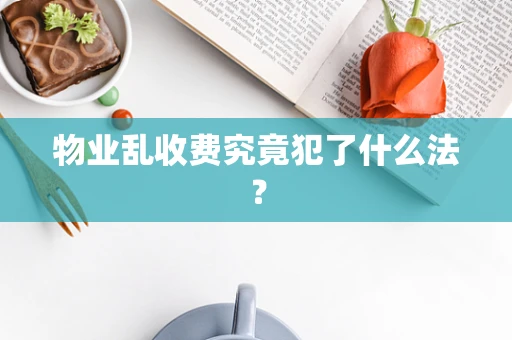 物业乱收费究竟犯了什么法？
