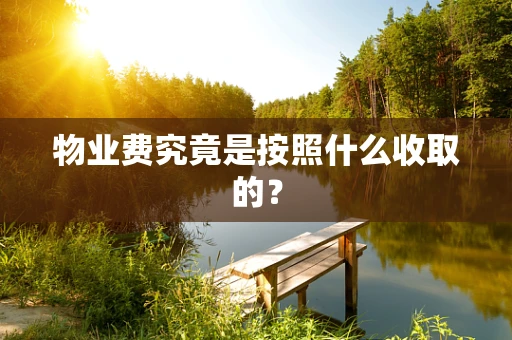 物业费究竟是按照什么收取的？