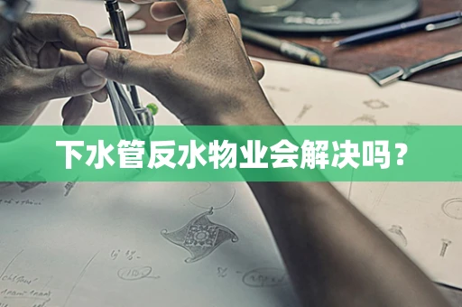 下水管反水物业会解决吗？