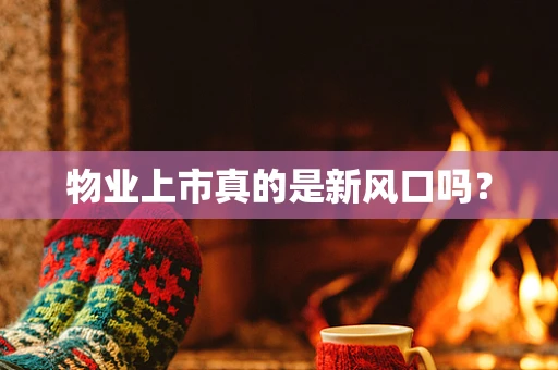 物业上市真的是新风口吗？