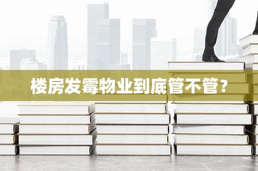楼房发霉物业到底管不管？