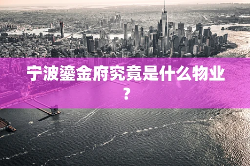 宁波鎏金府究竟是什么物业？