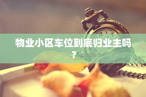 物业小区车位到底归业主吗？