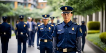 龙信物业保安究竟穿什么衣服？