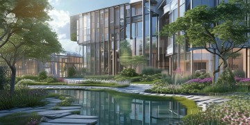 三十八研究所采用的是什么物业呢？