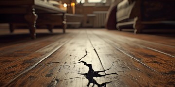 木地板坏了该物业管吗？