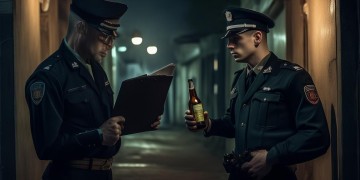 物业保安喝酒违法吗？