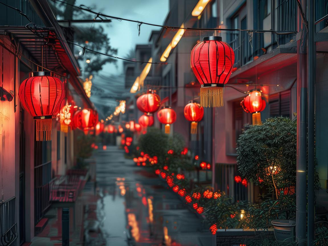 小区物业买灯笼合法吗？