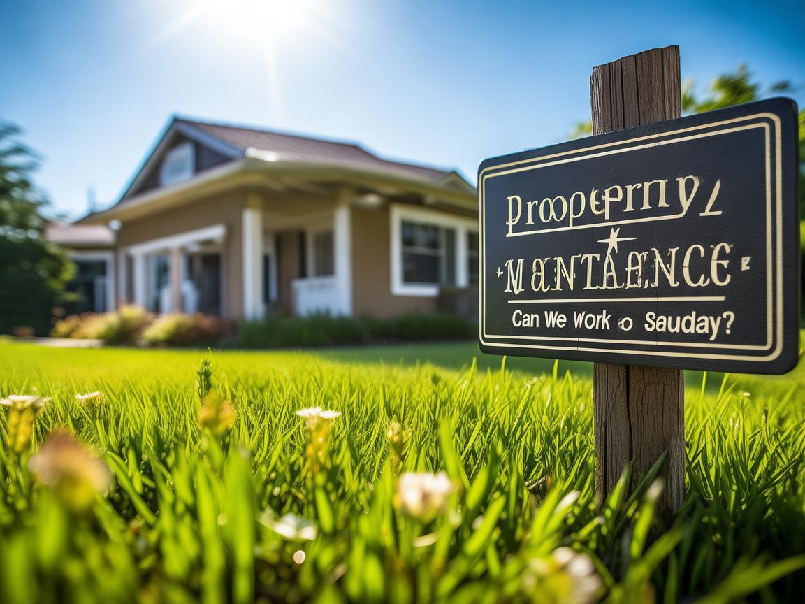 物业维修周六可以施工吗? 物业维修周六可以施工吗?