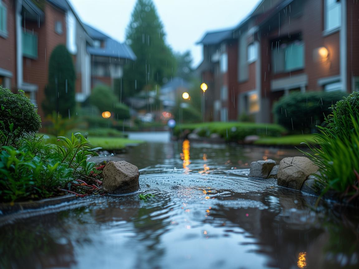 小区物业在下雨时究竟做些什么事？