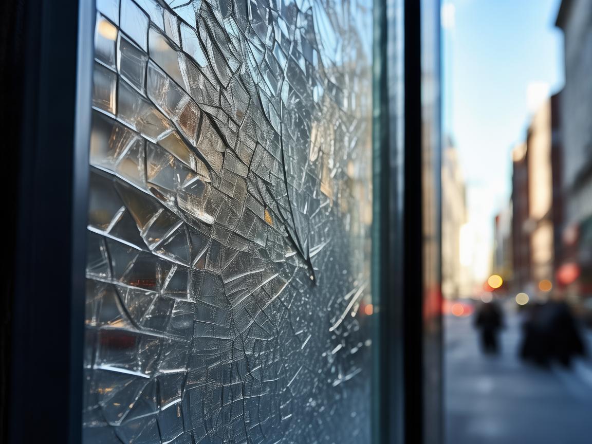 玻璃外面坏了物业到底管不管？