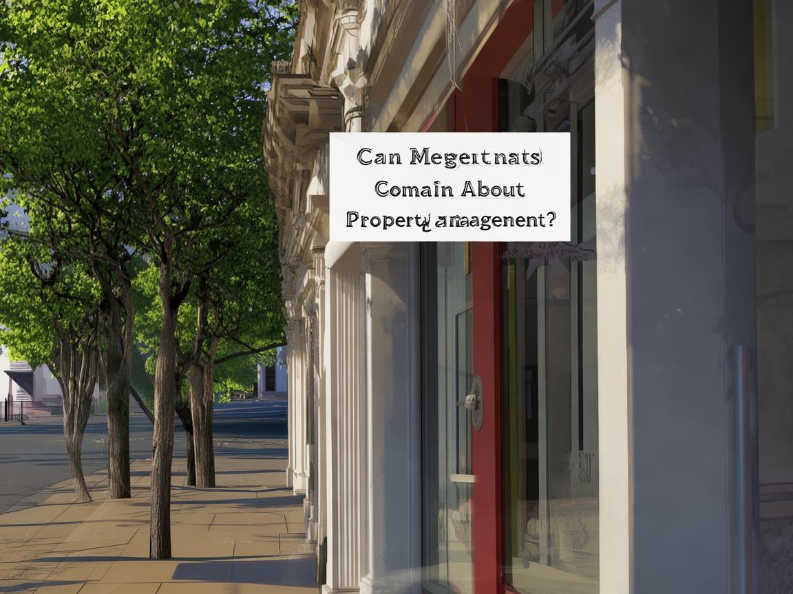 商铺能投诉物业吗? 商铺能投诉物业吗?